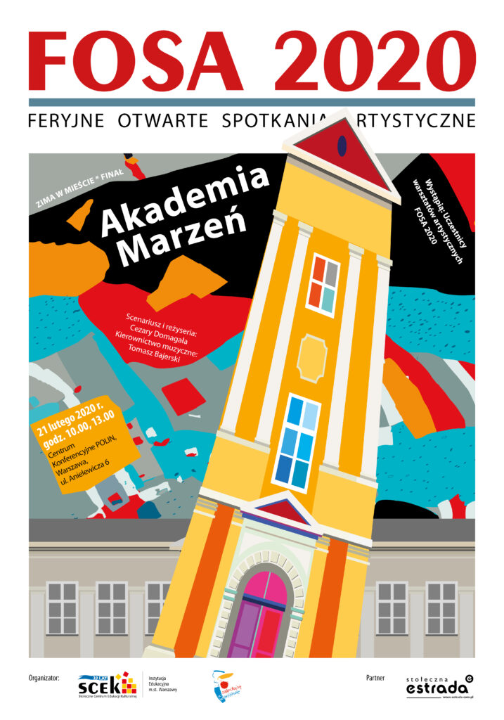 plakat - Akademia Marzeń finał FOSA 2020