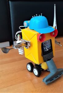 Darek Nasiłowski, 10 lat, Robot wielozadaniowy do prac domowych Szkoła Podstawowa nr 277