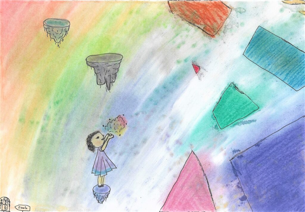 Zofia Aleksandrzak, 10 lat, Jak koloruję świat, Szkoła Podstawowa nr 257