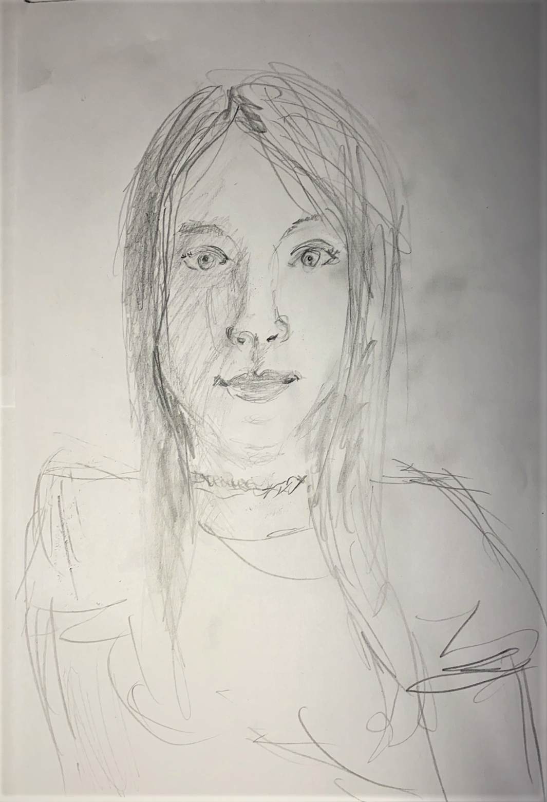 Alba Varisella, 15 lat, Szkoła Podstawowa nr 203, Autoportret